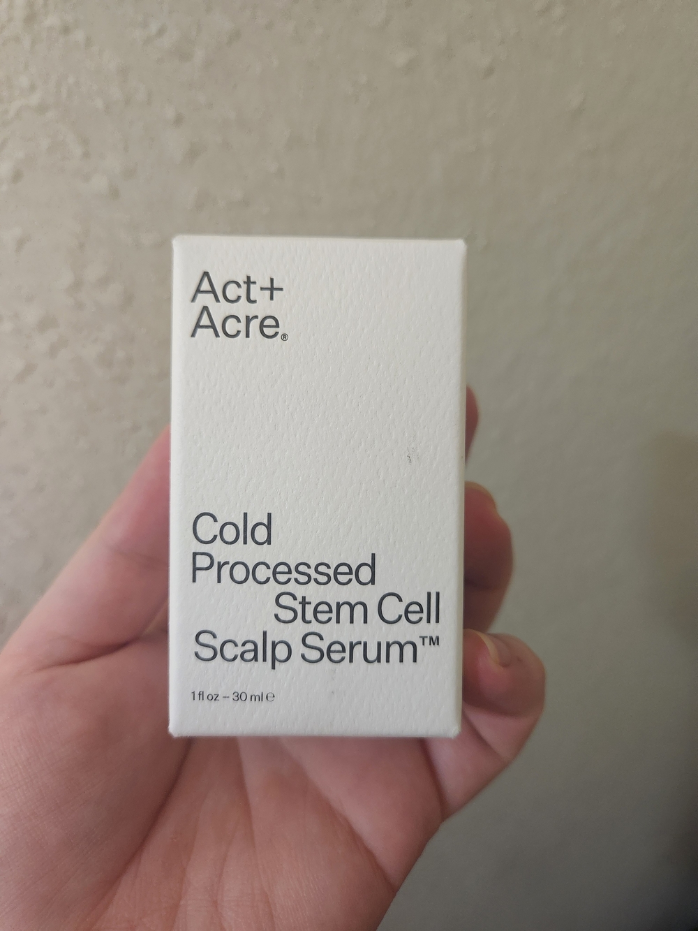 Cold Processed Stem Cell Scalp Serum — White